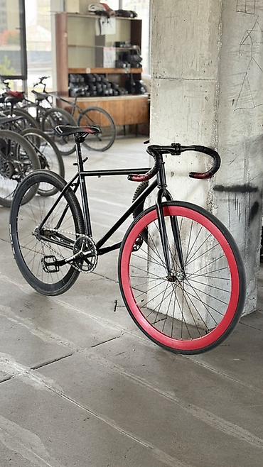 борт 53: Фикс-байк (single speed) городской трековый велосипед

Цена : 3500 сом — 1