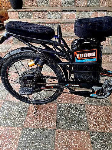 Elektrik velosipedlər: TURON elektrik velosipedi merdakandadır 24luk 40ilə. gedir 25klometr — 2