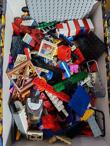 böyük konstruktorlar: LEGO qarışıq hissələr qutusu - Böyük ölçülü qarışıq LEGO detalları — 1