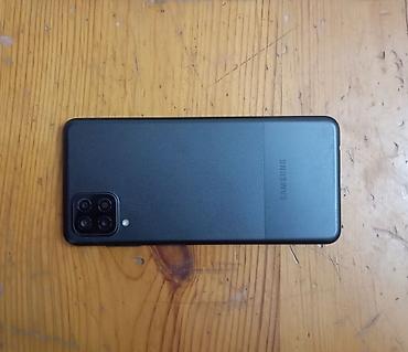 note 2: Samsung Galaxy A12, Б/у, 64 ГБ, цвет - Черный, 1 SIM, 2 SIM — 1
