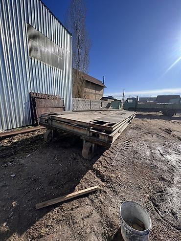 Тележки: Промышленная платформа на колёсах (металлическая тележка-платформа) — 4