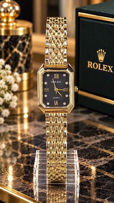 rolex 78488: Rolex qadın saatı – kvadrat- səkkizguşəli (yüngül kəsimli) korpus və — 5