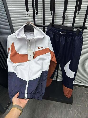 adidas muške jakne: Sportski komplet – jakna sa kapuljačom i trenerka - Model: dvoslojni — 7