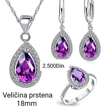 neo sat: Elegantni posrebreni setovi nakita u tri boje sa žigom S925 od — 5