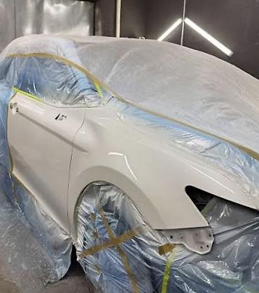 bmw 5: Кузовной ремонт и покраска автомобилей - Полный цикл работ: локальная — 1