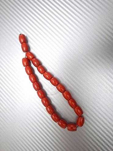 Təsbehlər: Məhsul: Mərcan təsbeh - Material: Mərcan (qırmızı) - Rəng: Parlaq — 9