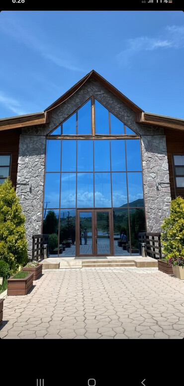 каркас дома: Прочный оконный профиль, предназначенный для создания оконных и