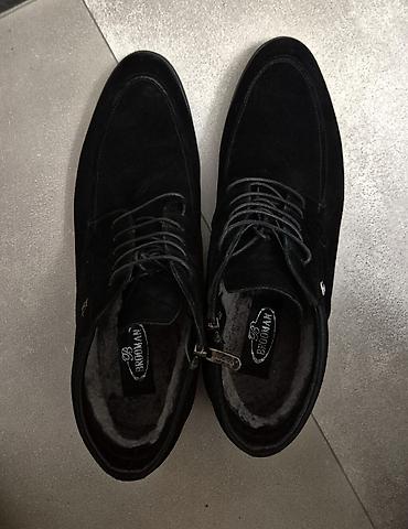 Ботинки: Ботинки-челси Brooman, черные. Замша, мех. Куплены за $200, носились 1 — 6