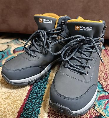 nike react: Зимние подростковые высокие кроссы, практически новые. Обували пару — 2