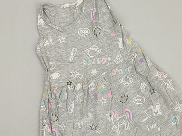 sukienki beżowe: Dress, H&M, 3-4 years, 98-104 cm, condition - Good