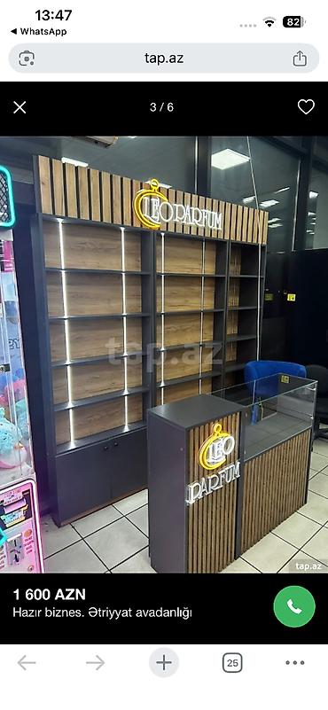 parfüm vitrini: 2 ədəd ətir üçün vitrin satılır qiymət 900 azn 250 ml kuvşin satılır — 4