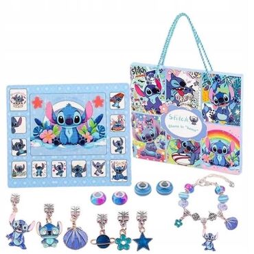 pokemoni igračke: Stitch set za pravljenje narukvica Šarmantni Stitch set za pravljenje