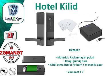 Hotel kilidi RX2062E-1 Modeli: ☑️ Rəng - Qara ☑️ Material - lalafo.az -da Hotel kilidi RX2062E-1 Modeli: ☑️ Rəng - Qara ☑️ Material -