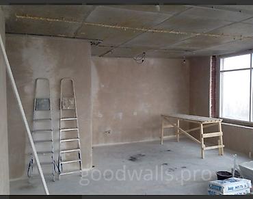 Штукатурка, шпаклевка: Штукатурка потолков, Штукатурка стен Больше 6 лет опыта — 5