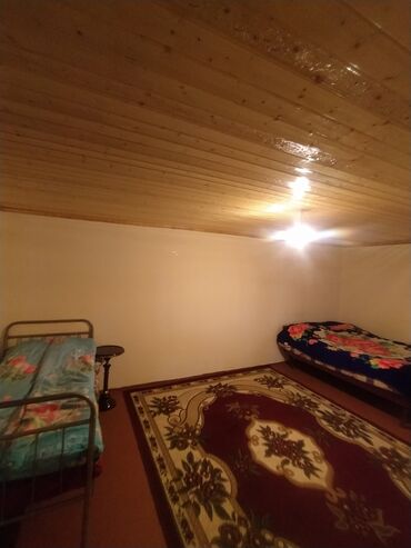 Bağ evlərinin kirayəsi: Kirayə üçün ev - Plan: böyük zal, ayrıca yataq otaqları - Zal: taxta — 3