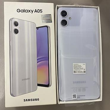 a05: Samsung Galaxy A05, 128 GB, rəng - Gümüşü, İki sim kartlı — 1