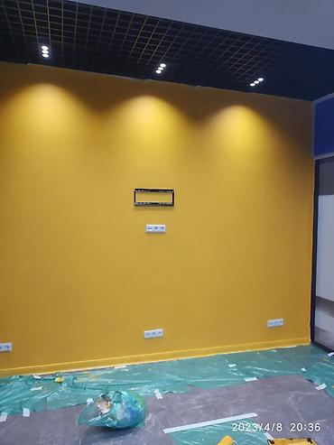 Покраска: Покраска стен и потолков под ключ - Профессиональная окраска валиком — 10