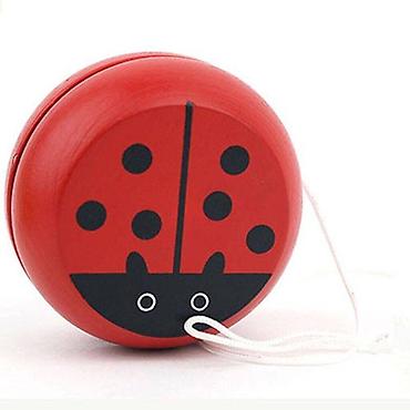 Йо-Йо "Божья Коровка" Классическое Деревянное Описание товара at lalafo.kg Йо-Йо "Божья Коровка" Классическое Деревянное Описание товара