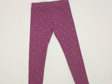 legginsy z wysokim stanem dla dziewczynki: Legginsy dziecięce, Little kids, 4-5 lat, 110, stan - Idealny