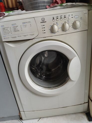 paltaryuyan maşınların ehtiyat hissələri: Paltaryuyan maşın Indesit, 5 kq, Ehtiyat hissələri kimi, Avtomat, Qurutmasız, Ünvandan götürmə