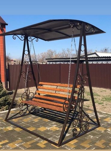 Sifarişlə bağ yelləncəkləri: Zontikli, Metal, Zəmanətli, Kredit yoxdur — 23