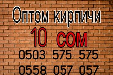 Строительный кирпич: Пустотелый, дырчатый, Жженый кирпич, Полублок, 250x120x88