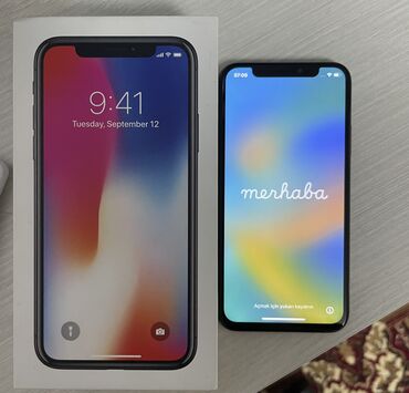 iphone x kreditle satisi: IPhone X, 64 GB, Face ID