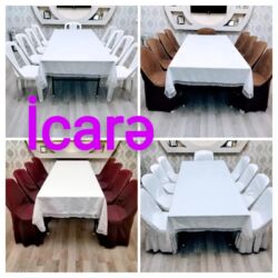средство для дачных туалетов: İCARƏ stol stul, KİRAYƏ masa və oturacaqlar Ad günləri, nişan, xına