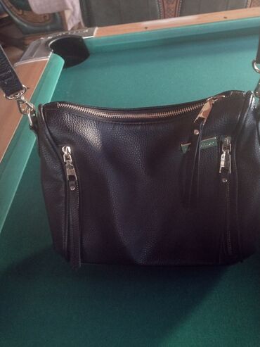 new yorker torbe: Shoulder bag, Material: Leather