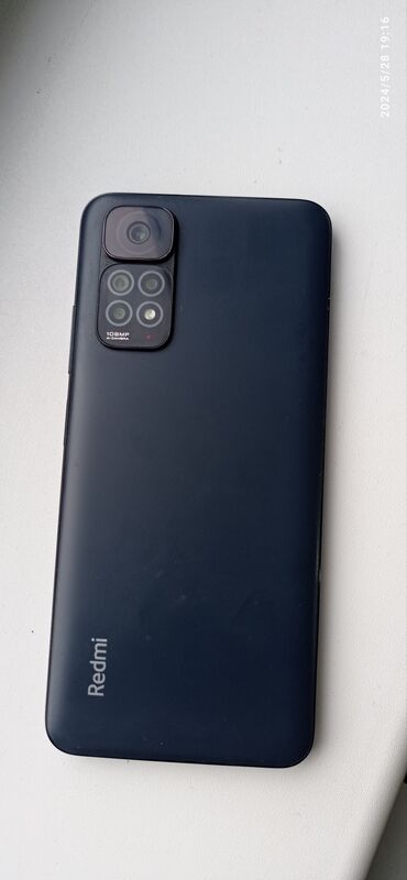 самый маленький телефон: Xiaomi, Redmi Note 11S, Б/у, 128 ГБ, цвет - Черный, 2 SIM