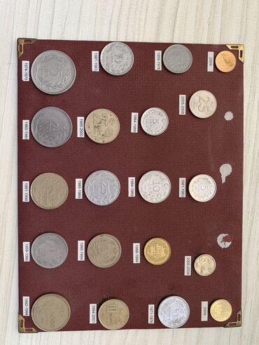 коллекция денег: Коллекция монет разных времен. Цена договорная