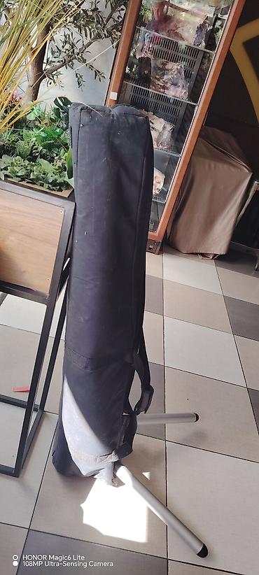 Tastature: K&M Spajder stalak za 2 klavijature,original sa torbom,jedina mana — 17