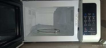 mətbəx soba: Mikrodalğalı soba Samsung, Ayrıca dayanan, Mikrodalğalar ilə, rəng - Ağ, İşlənmiş — 3
