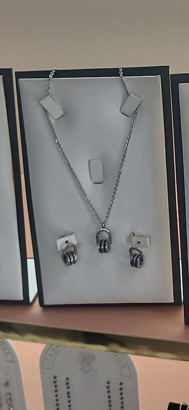 Setovi nakita: Zlatni setovi nakita – elegantne kolekcije - Set 1: Ogrlica sa — 38