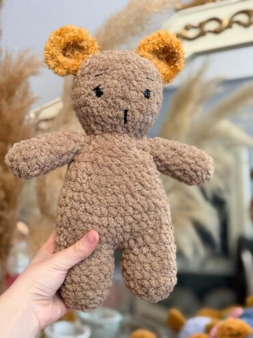 Oyuncaqlar: Yumuşaq toxumalı plyuş ayıcık oyuncaqları - Material: hiper-yumşaq — 4