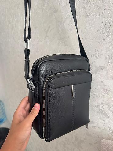 Барсетка, Armani, Материал: Экокожа, Б/у