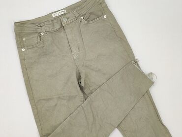 plisowane spodnie reserved: Denim, Jeans for women, size L (EU 40)