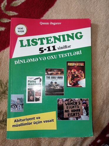 guven listening 9 sinif 2021: İşlənməmiş təzə listening kitabı