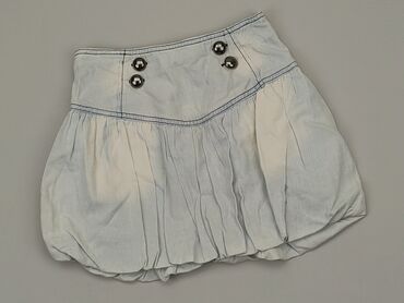 spódniczka jeansowa z dziurami: Spódniczka, Primark, 13 lat, 152-158 cm, stan - Dobry