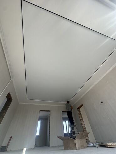 Натяжной потолок: Натяжной потолок 3D потолки, Глянцевое, Матовое Бесплатная консультация, Бесплатный замер, Гарантия — 23