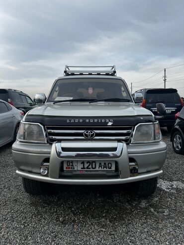 тайота прадо дизель: Toyota Land Cruiser Prado: 1999 г., 3 л, Автомат, Дизель, Внедорожник