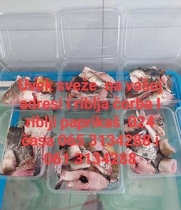 Meso, riba, živinsko meso: Prodaja pržene ribe, riblje čorbe i riblji paprikaš — 9