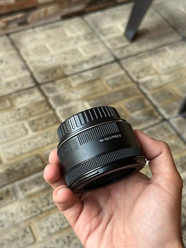 Foto və videokameralar: Canon 50mm 1.8 ef ustada olmuyub heçbir prablemi yoxdu ideal — 3