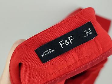 clothes in red: F&F, Spodnie materiałowe damskie, rozmiar XL — 4