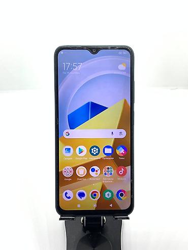 телефон бу арзан: Poco M5, Б/у, 128 ГБ, цвет - Зеленый, 2 SIM — 6