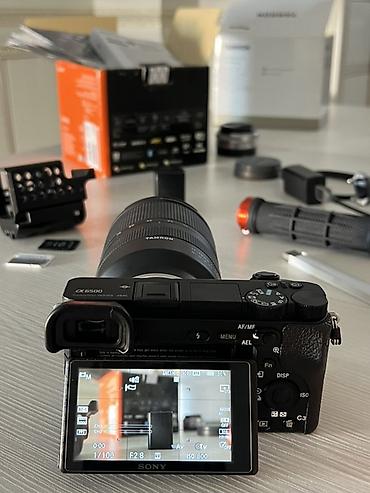 чехлы накидки: Беззеркальная камера Sony α6500 с объективом sony 16mm 2.8 Основные — 1