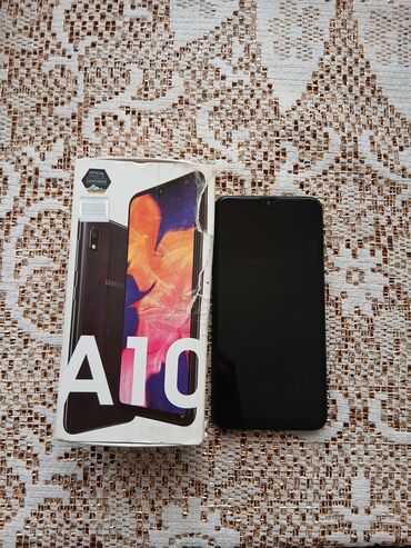samsung a10 qirmizi: Samsung Galaxy A10, rəng - Qara, İki sim kartlı