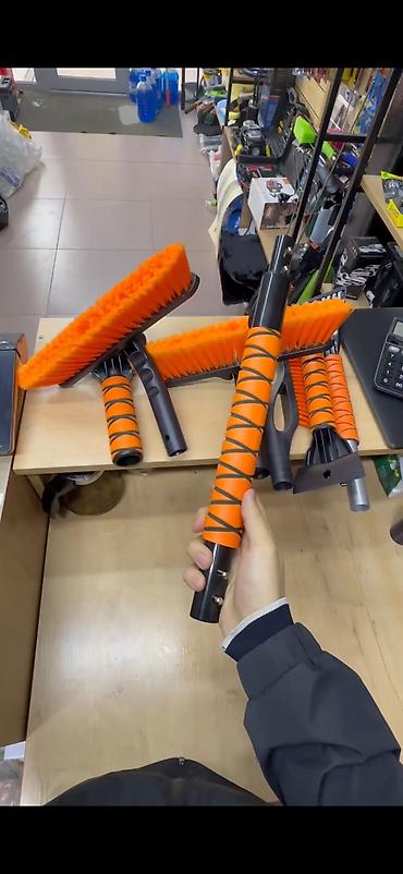 скребок: 350сом 500сом 650 сом . Щетка скребок от снега и наледи Щетка для — 8