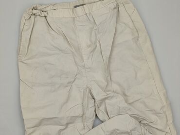 jeansy beżowe: Material trousers, Destination, 15 years, 170, condition - Good