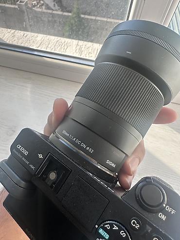 оригинал шнур: SONY a6500 в идеальном состоянии Обьектив Sigma 30mm 1.4 Пробег около — 7